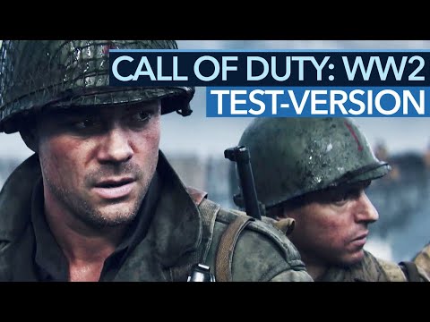 Call of Duty: WW2 - Gameplay & Infos aus der Testversion