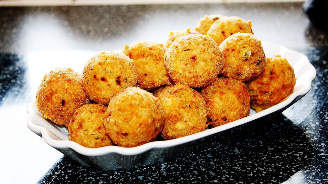 REZEPT: FRIED CHEESE BALLS - FRITTIERTE KÄSEBÄLLCHEN - schnell und ...