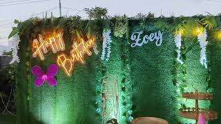 Event Planer - Colourful Butterfly Garden Theme Birthday Decor @ Event Solutions by iDreamz.