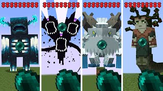 What's inside ALL BOSSES in Minecraft? What's inside Warden,Wither Storm,Ferrous...