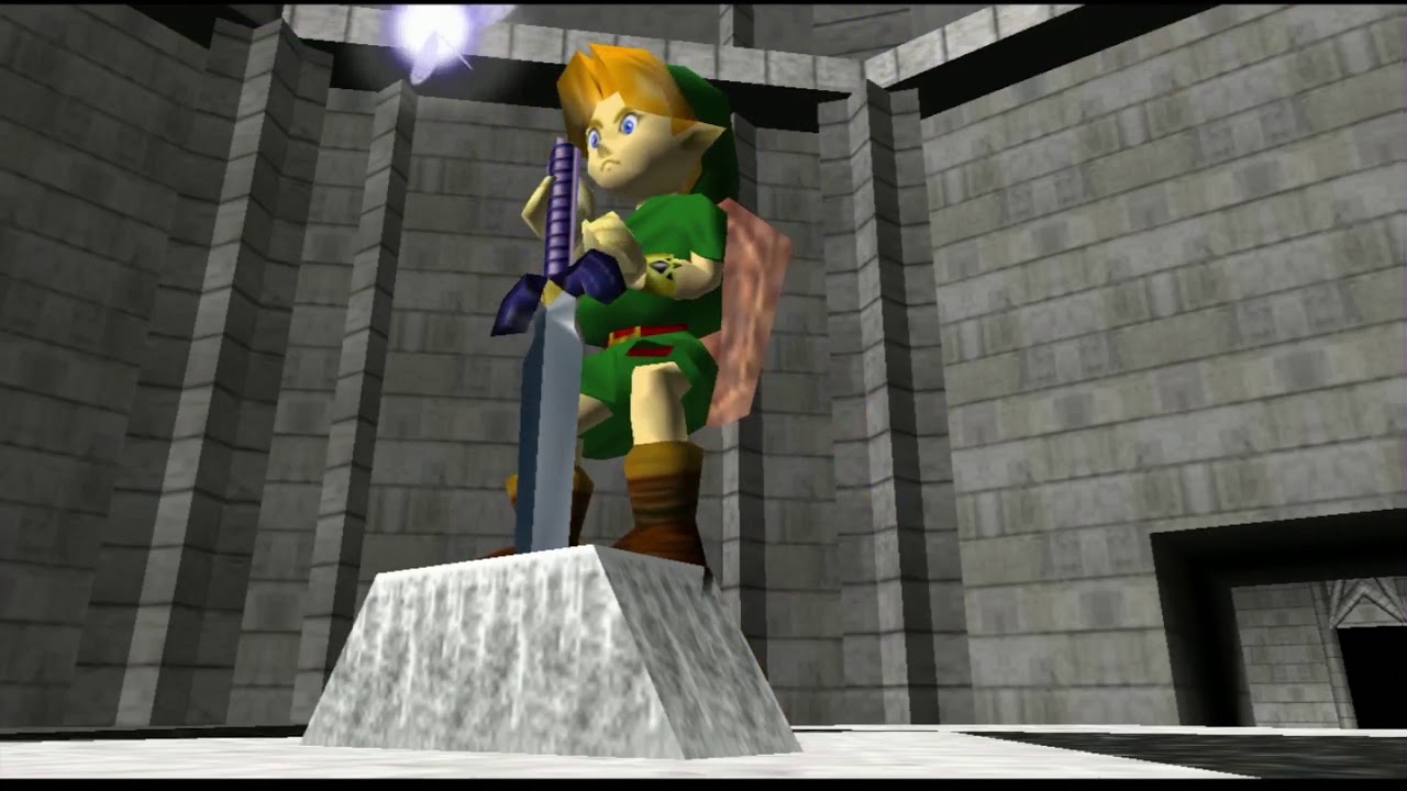 The Legend of Zelda Ocarina of Time 34 Open Door for the Master Sword YouTube