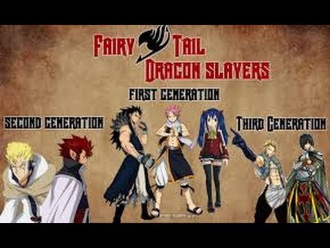 Top 7 Dragon Slayer De Fairy Tail Youtube