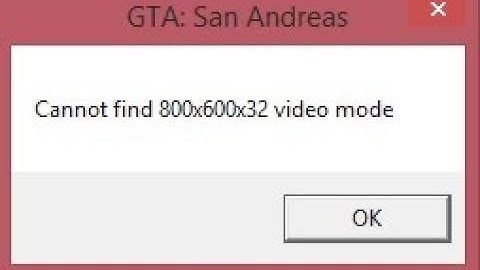Cannot find 800x600x32 video mode || Fix GTA cannot find 800x600x32 || Windows 7/8/10