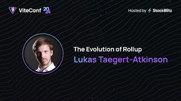 Lukas Taegert-Atkinson | The Evolution of Rollup | ViteConf 2024