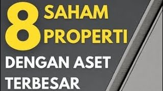 8 SAHAM PROPERTY DENGAN ASET TERBESAR #shorts