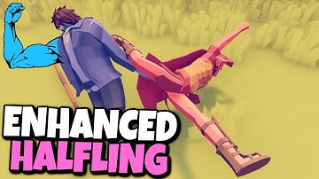 Satisfying Punch✊ Enhanced Halfling vs Every Faction 1v1 - TABS Unit Creator Update Mod Gameplay