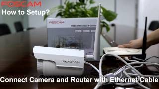Installation Tutorial of Outdoor P2P Wireless IP Cameras