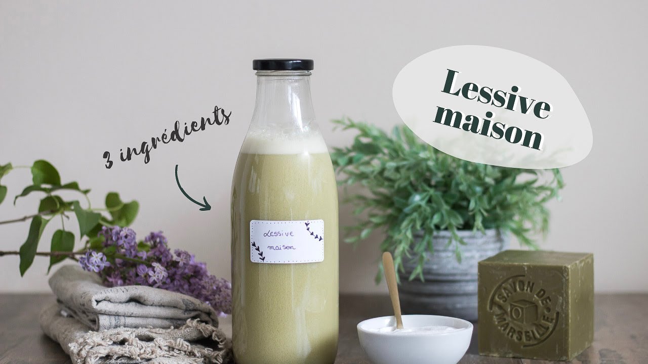 ECO-RESPONSABLE  Lessive maison recette facile et rapide 