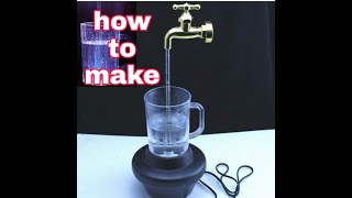 How to make magic water tap | very esy to makeing