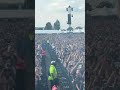 Crowd was LOUD at warped