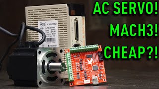 How To Setup AC Servos with Mach3 USB RNR Board