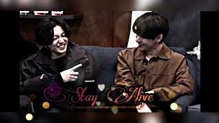 |Stay Alive| ❤️💜#taekook FMV😍 ||BTS Jungkook|| Resimi