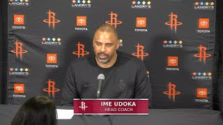 Press Conference By Ime Udoka Vs Nuggets