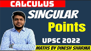 UPSC maths optional lecture (in Hindi) | node | cusp | conjugate points | singular points | part 56