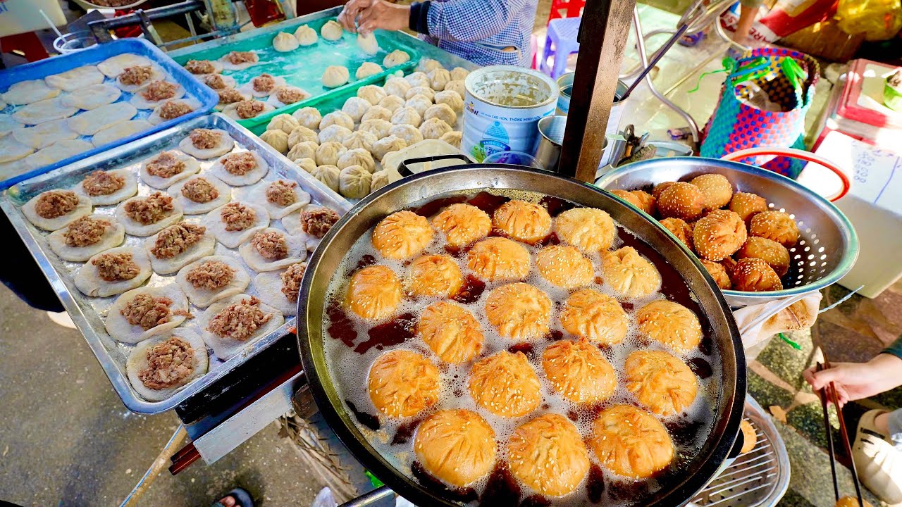 Cực khủng xe bánh bao cả năm mới có lần ngày bán 15 triệu chiên từ sáng đến tối