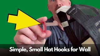 Best Hat Hooks for hanging on your wall! Modern JP Adhesive hooks review
