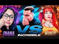 MI NOVIO ZELIKA ME RETA A UN PVP CON WINDYGIRK 😱NO CREERÁS COMO TERMINÓ!!! FREE FIRE