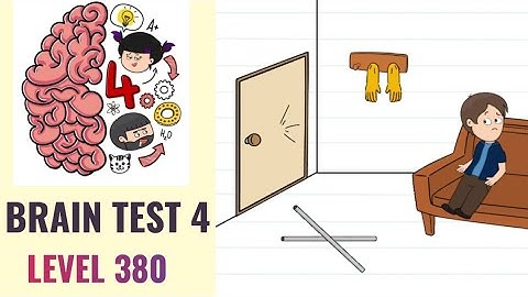 🧠 Brain Test 4 Level 380 | Larry must open the door! | Walkthrough