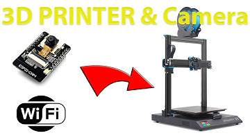 Adding Wifi camera  to a 3D printer (ESP32 Cam)