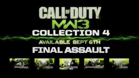 MW3 MAP DLC - First Look: Gulch, Boardwalk & Parish!  //  Collection 4