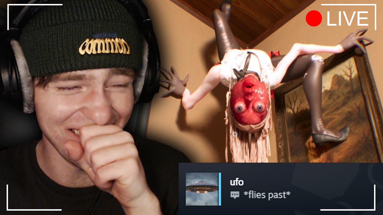 horror games but my viewers can message me