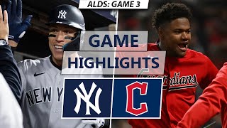 New York Yankees vs. Cleveland Guardians Highlights | ALDS Game 3