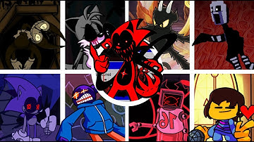 Fatality but every turn a different character sings it (Fnf cover)