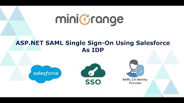 ASP.NET SAML Single Sign On (SSO) using Salesforce  as IDP | ASP.NET Salesforce  sso
