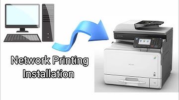 Ricoh Mp c305 network installation setup