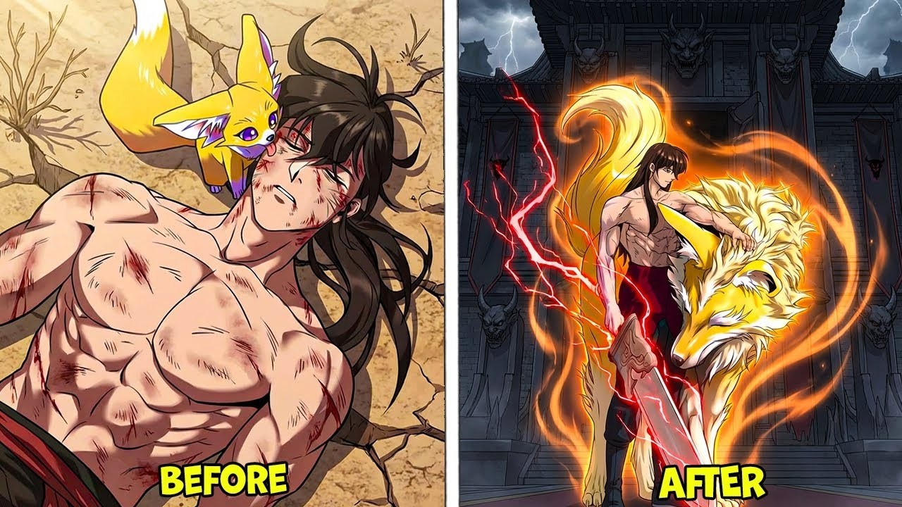 شاب نجا وحده من إبادة قريته… والحقيقة الصادمة عن أصله شيطان💀lملخص مانهوا كامل