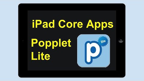 Popplet Lite iOS App