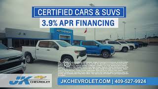 Don't Miss This Offer on Certified Pre-Owned at JK Chevrolet