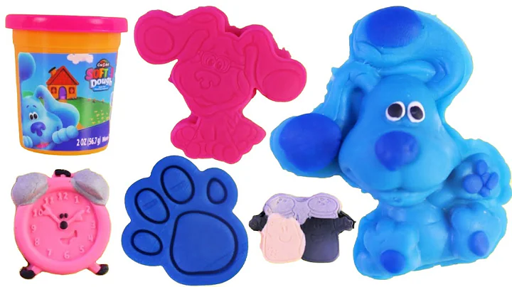 Making Fun Blue's Clues and You Softee Dough Clay ...