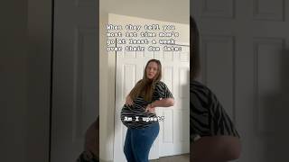 But my baby actually came 2 hours before his due date #pregnant #3rdtrimester #pregnancyhumor