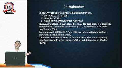 Insurance Company Final Account | Financial Accounting VI | TYBAF - Sem V | SST College