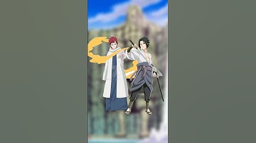 Gaara vs sasuke | who is strong? #naruto #narutoshippuden #gaara #sasuke #youtubeshorts #shorts