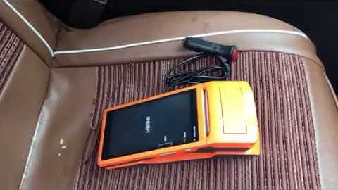 Android pos terminal MHT-V1 with car charging plug