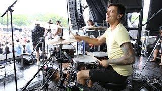 Senses Fail - Calling All Cars [Steve Carey] Drum Cam Live [Warped Tour 2018]