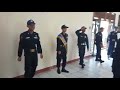 Semangat siswa Diksar Satpam ( RASKA Security Guard )