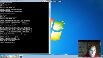 Tutorial Pembuatan Database Menggunakan MySQL Server Melalui CMD || Query Inner Join #Part3