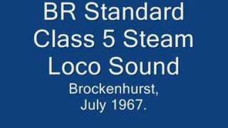 BR Standard Class 5 at Brockenhurst