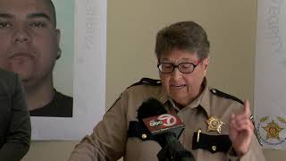 Sheriff's briefing on couple charged in baby's death