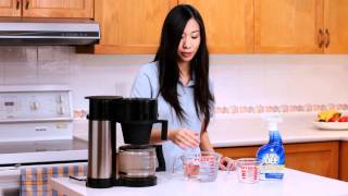 How To Clean A Coffee Maker with CLR 