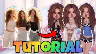 KALOGERAS SISTERS in Dress To Impress! *TUTORIAL*