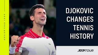 Novak Djokovic Makes HISTORY In Amazing Achievement