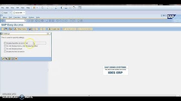 How to Display Tcodes in SAP Menu?| SAP FICO tutorial