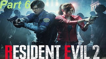 RESIDENT EVIL 2 REMAKE Walkthrough Gameplay Part 6 (RE2 LEON)