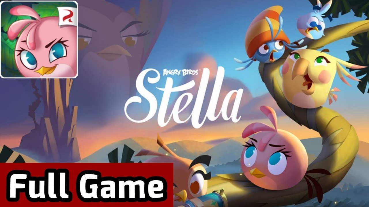 Angry Birds: Stella Full Gameplay Chapter 1 & 2 All Levels (iOS/Android)