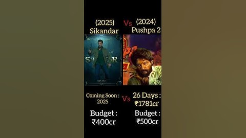 Pushpa 2 Vs Sikandar Box office collection Pushpa 2 26Days collection #pushpa2 #sikandar #alluarjun