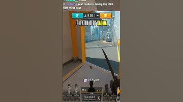 INSTANT KARMA FOR CHEATER #csgo #cs2 #counterstrike